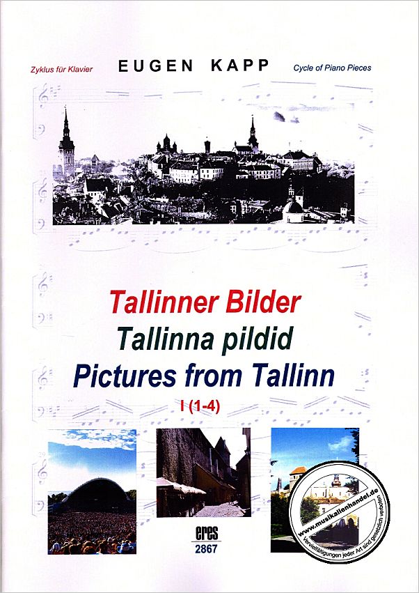 Titelbild für ERES 2867 - TALLINNER BILDER 1 - TALLINNA PILDID - PICTURES FROM TALLINN