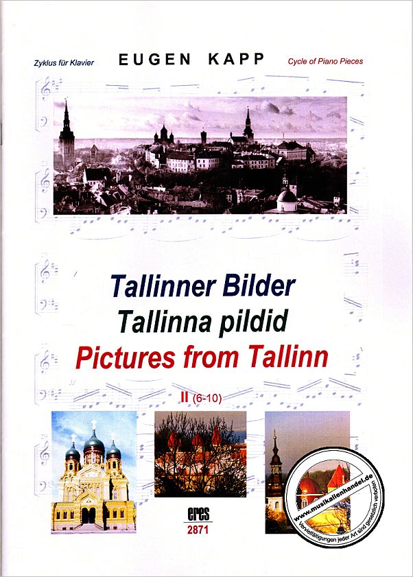 Titelbild für ERES 2871 - TALLINNER BILDER 2 - TALINNA PILDID - PICTURES FROM TALLINN