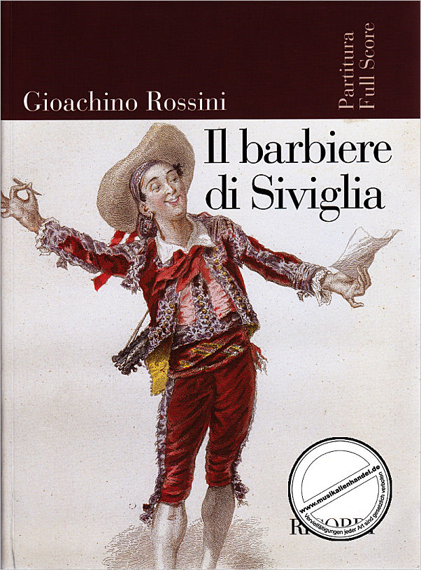 Titelbild für ERPR 1380 - IL BARBIERE DI SIVIGLIA