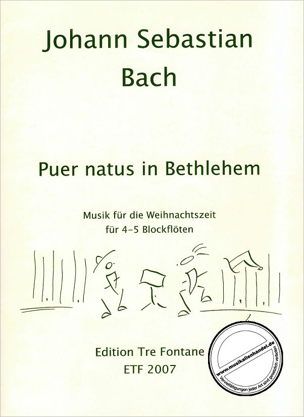 Titelbild für ETF 2007 - PUER NATUS IN BETHLEHEM - MUSIK FUER DIE WEIHNACHTSZEIT
