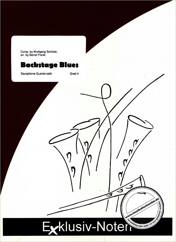 Titelbild für EXKLUSIV -SAX1006 - BACKSTAGE BLUES