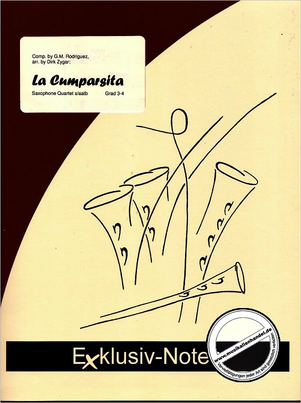 Titelbild für EXKLUSIV -SAX1301 - LA CUMPARSITA