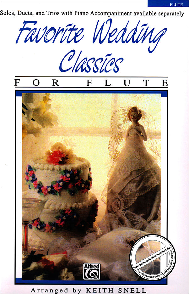 Titelbild für F 3228FLX - FAVORITE WEDDING CLASSICS