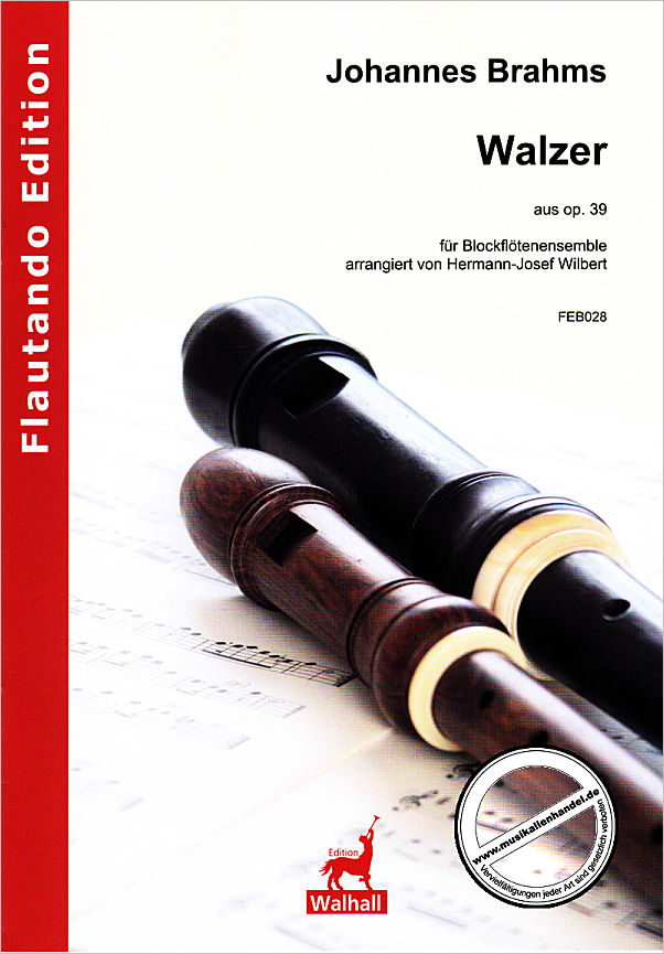 Titelbild für FE -B028 - Walzer op 39