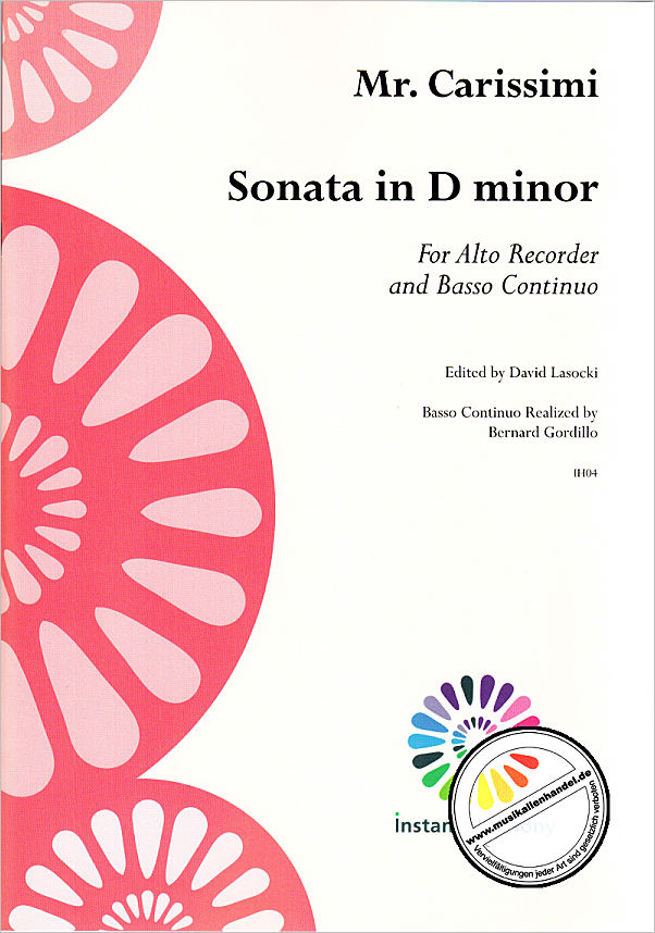 Titelbild für FE -IH0004 - Sonate a-moll