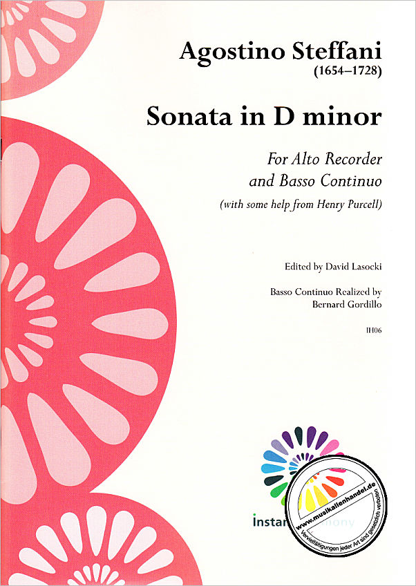 Titelbild für FE -IH0006 - Sonate d-moll