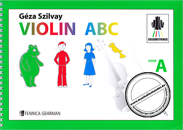 Titelbild für FENNICA 325-6 - Colourstrings Violin ABC Book A