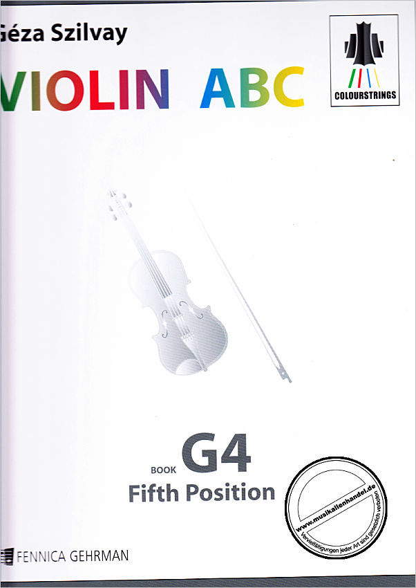 Titelbild für FENNICA 597-2 - Violin ABC G4 - Fifth Position