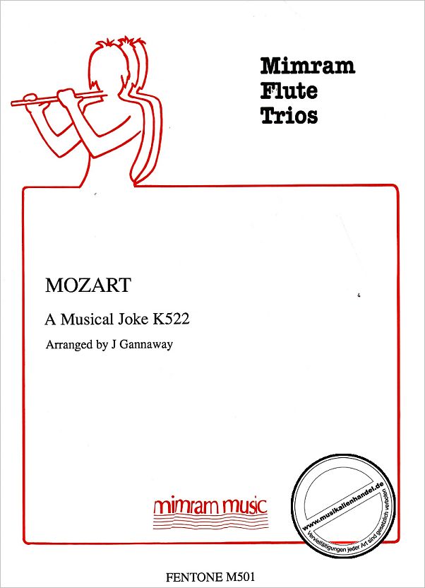 Titelbild für FENTONE -M501 - EIN MUSIKALISCHER SPASS KV 522