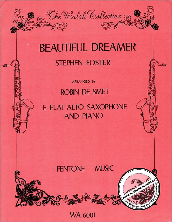Titelbild für FENTONE -WA6001 - BEAUTIFUL DREAMER