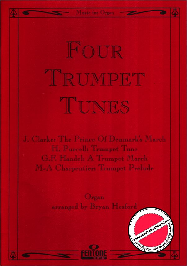 Titelbild für FENTONE 157 - 4 TRUMPET TUNES