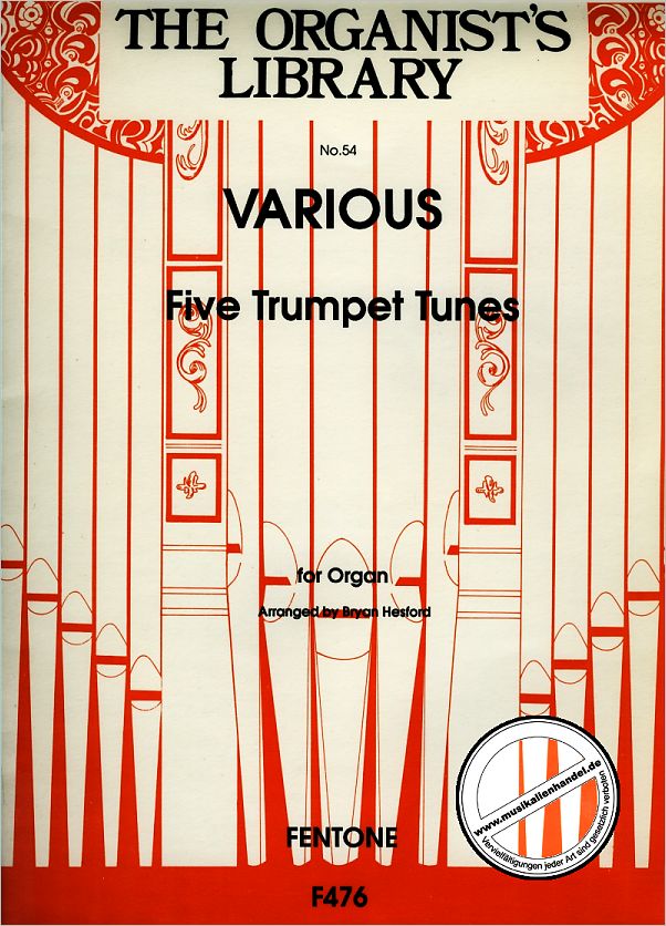 Titelbild für FENTONE 476 - 5 TRUMPET TUNES