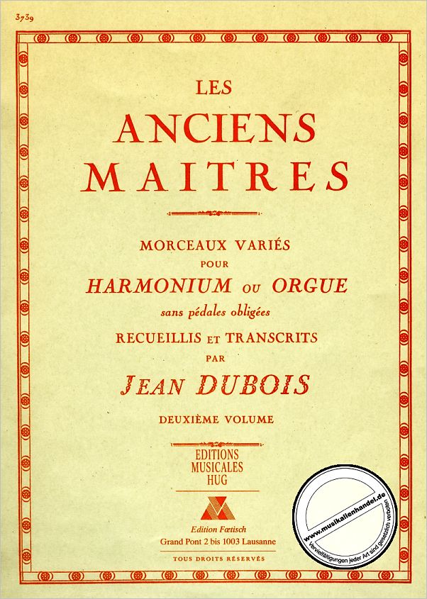 Titelbild für FF 3739 - LES ANCIENS MAITRES 2 - DIE ALTEN MEISTER