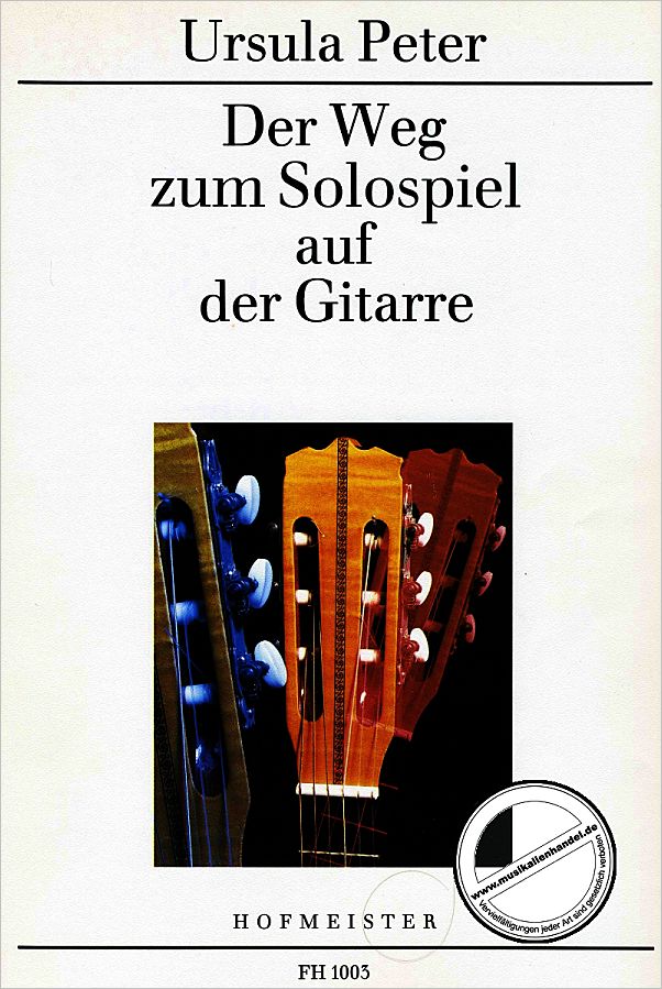 Titelbild für FH 1003 - DER WEG ZUM SOLOSPIEL AUF DER GITARRE