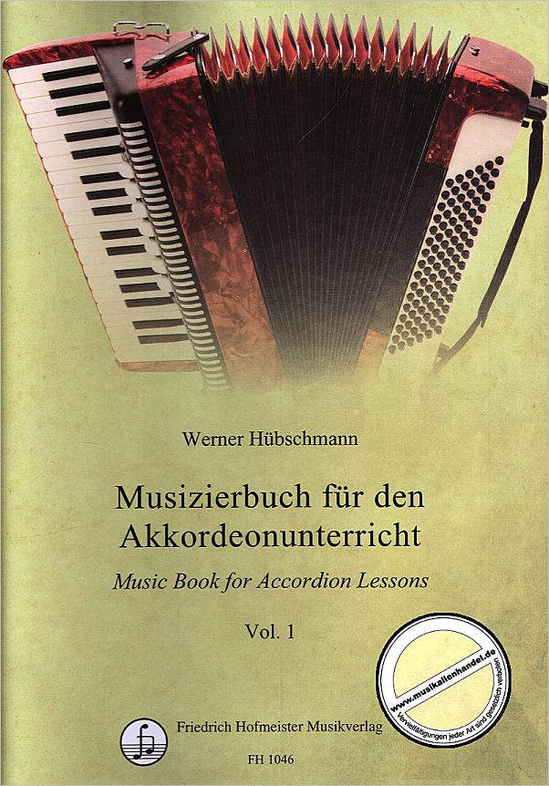 Titelbild für FH 1046 - MUSIZIERBUCH FUER DEN AKKORDEONUNTERRICHT 1