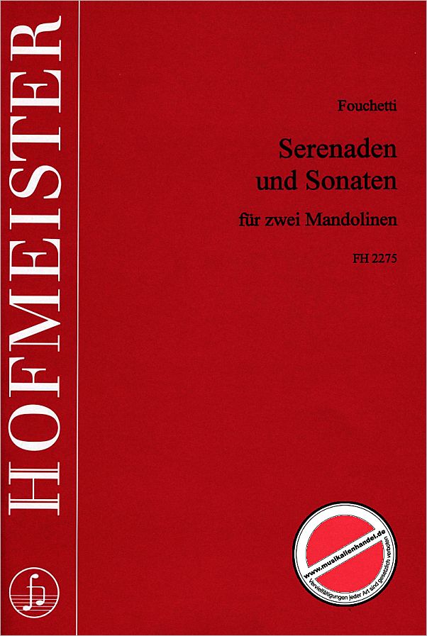 Titelbild für FH 2275 - SERENADEN + SONATEN