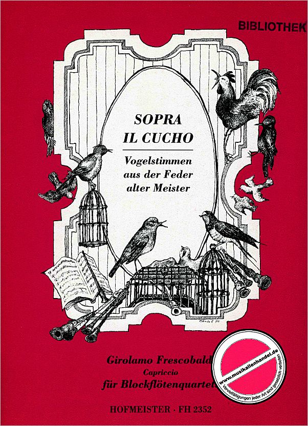 Titelbild für FH 2352 - CAPRICCIO SOPRA IL CUCHO