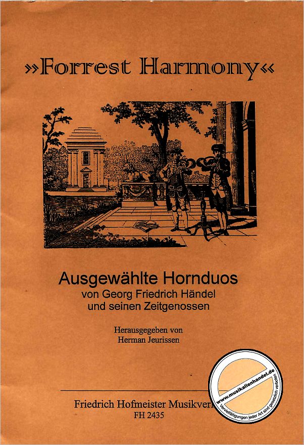Titelbild für FH 2435 - FORREST HARMONY - AUSGEWAEHLTE HORNDUOS