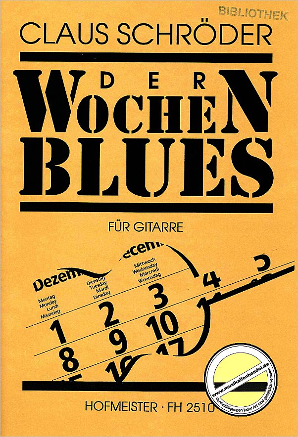 Titelbild für FH 2510 - DER WOCHENBLUES