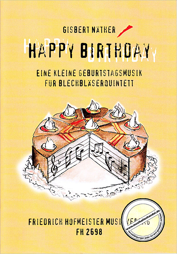 Titelbild für FH 2698 - HAPPY BIRTHDAY - EINE KLEINE GEBURTSTAGSMUSIK