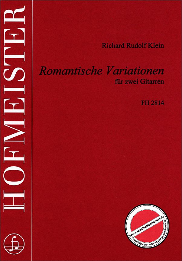 Titelbild für FH 2814 - ROMANTISCHE VARIATIONEN