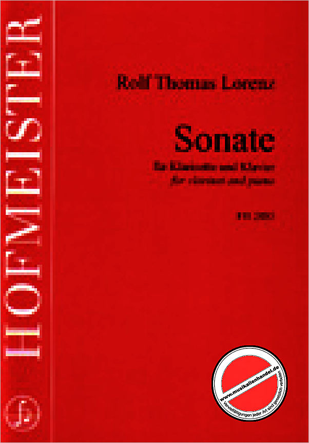 Titelbild für FH 2893 - SONATE