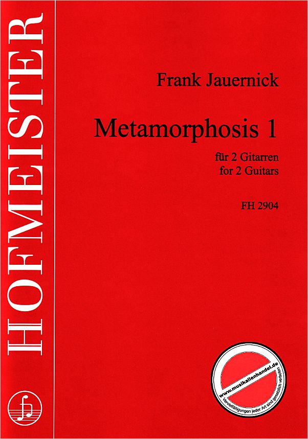 Titelbild für FH 2904 - METAMORPHOSIS 1