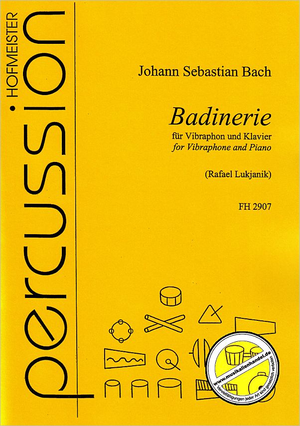 Titelbild für FH 2907 - BADINERIE (ORCHESTERSUITE 2 H-MOLL BWV 1067)