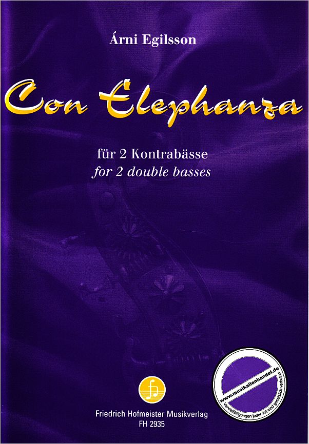 Titelbild für FH 2935 - CON ELEPHANZA