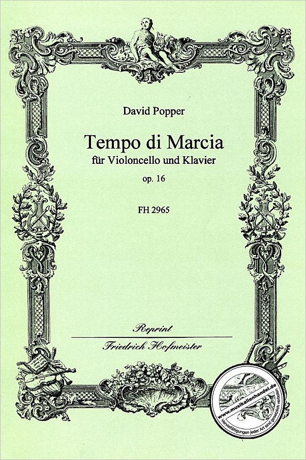 Titelbild für FH 2965 - TEMPO DI MARCIA OP 16