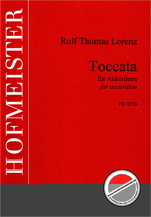 Titelbild für FH 3270 - TOCCATA