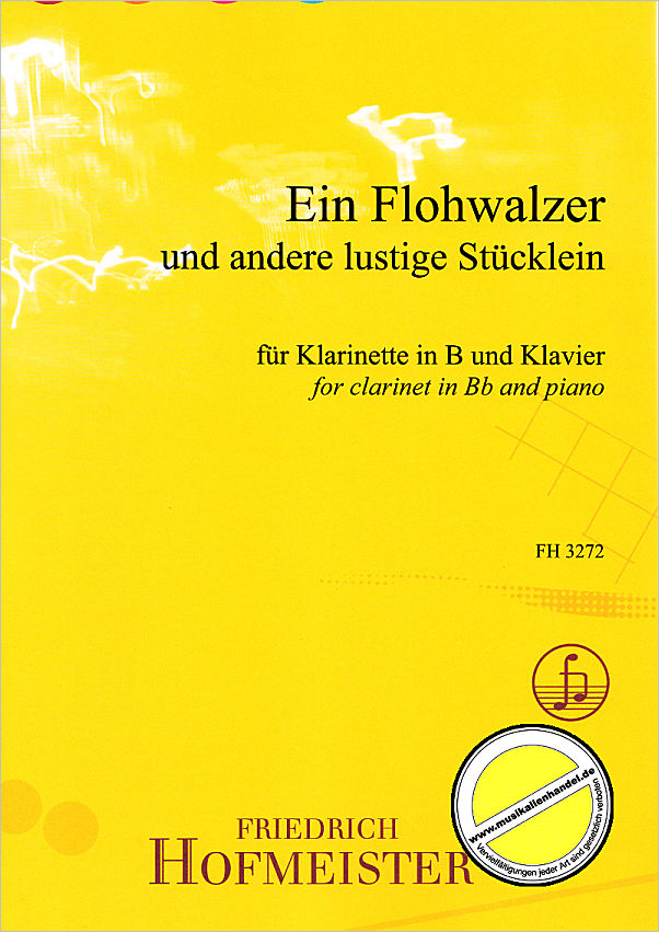 Titelbild für FH 3272 - EIN FLOHWALZER UND ANDERE LUSTIGE STUECKLEIN