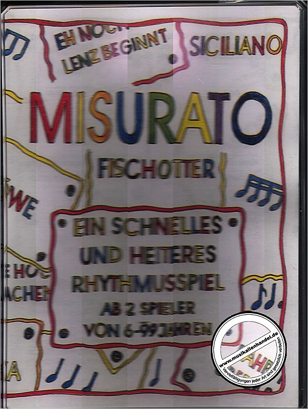 Titelbild für FH 3850 - MISURATO - EIN SCHNELLES + HEITERES RHYTHMUSSPIEL