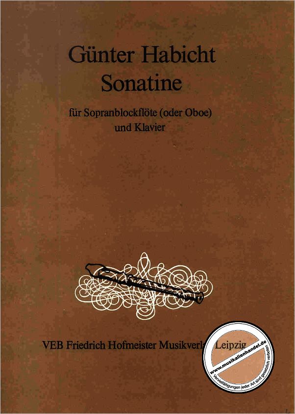 Titelbild für FH 7461 - SONATINE