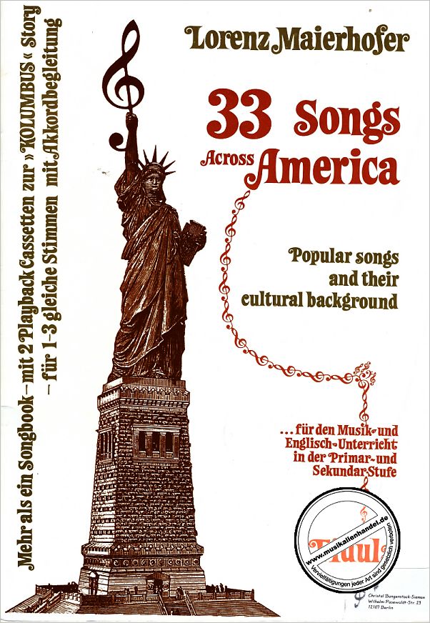 Titelbild für FIDULA 158 - KOLUMBUS - 33 SONGS ACROSS AMERICA