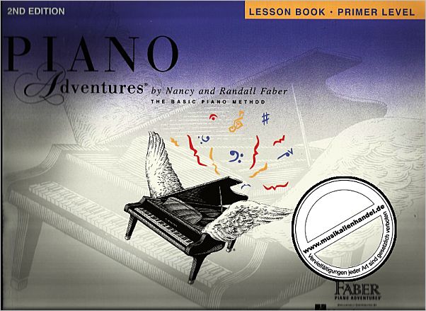 Titelbild für FJH 1075 - PIANO ADVENTURES LESSON BOOK PRIMER LEVEL
