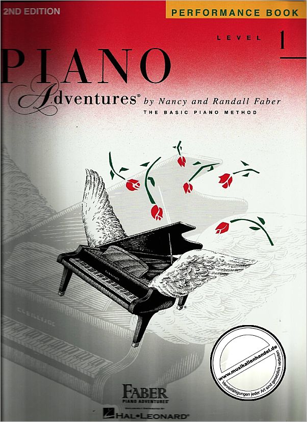 Titelbild für FJH 1080 - PIANO ADVENTURES PERFORMANCE BOOK 1