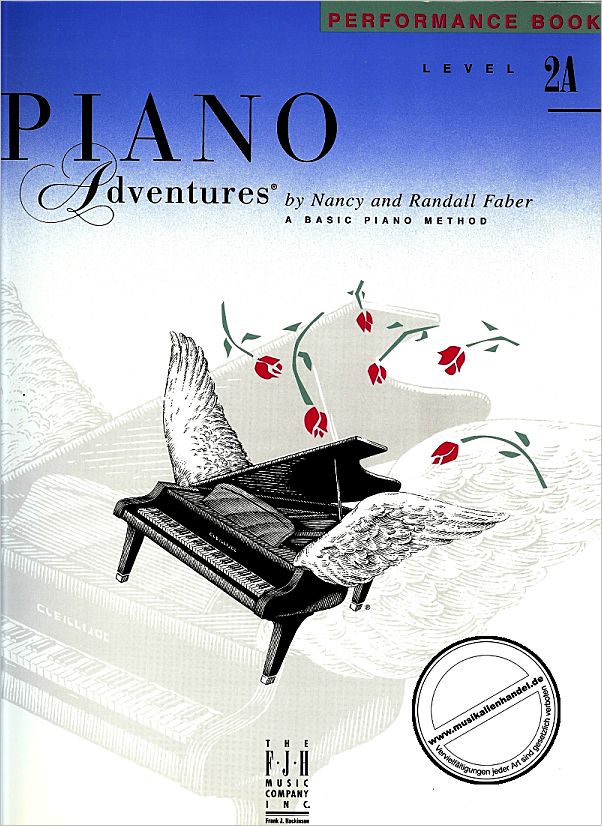 Titelbild für FJH 1083 - PIANO ADVENTURES PERFORMANCE BOOK 2A