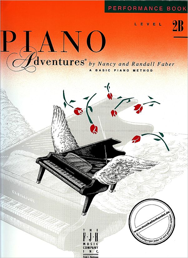 Titelbild für FJH 1086 - PIANO ADVENTURES 2B PERFORMANCE BOOK