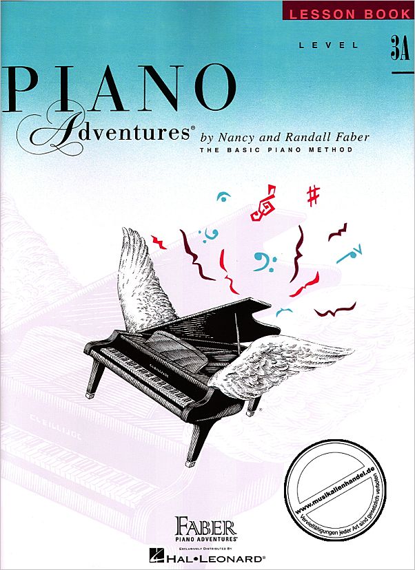 Titelbild für FJH 1087 - PIANO ADVENTURES 3A LESSON BOOK