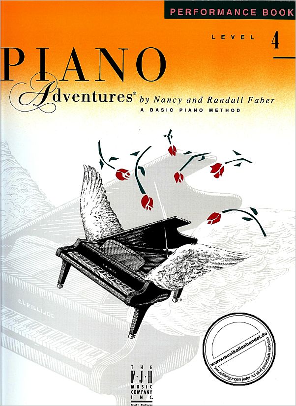 Titelbild für FJH 1092 - PIANO ADVENTURES PERFORMANCE BOOK 4