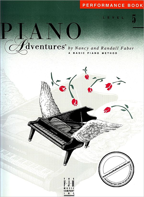 Titelbild für FJH 1095 - PIANO ADVENTURES PERFORMANCE BOOK 5