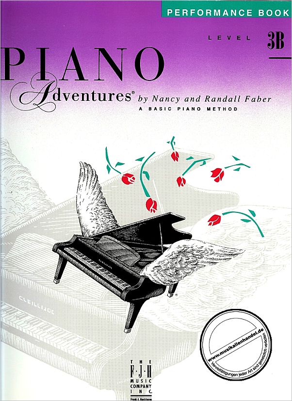 Titelbild für FJH 1182 - PIANO ADVENTURES PERFORMANCE BOOK 3B
