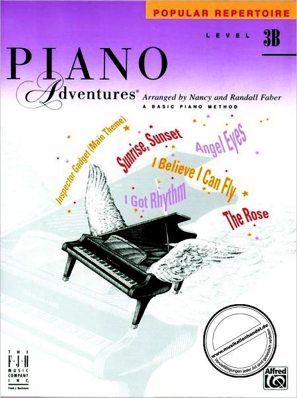Titelbild für FJH 1290 - PIANO ADVENTURES POPULAR REPERTOIRE 3B