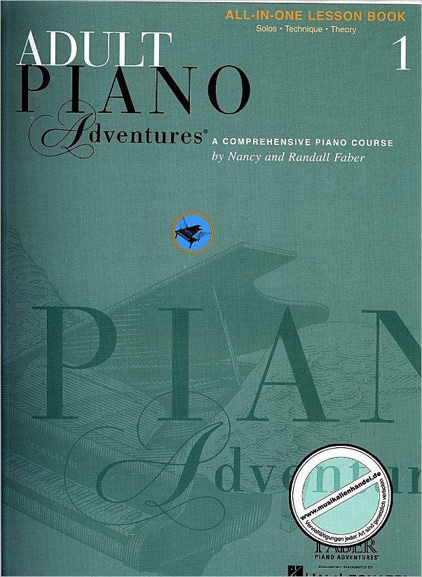 Titelbild für FJH 1302CD - ADULT PIANO ADVENTURES 1