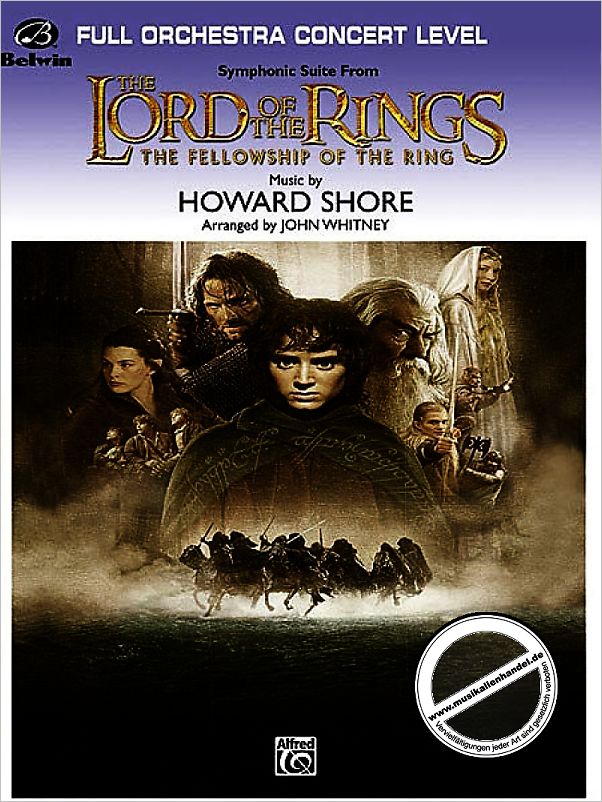 Titelbild für FOM 02003 - LORD OF THE RINGS - SYMPHONIC SUITE