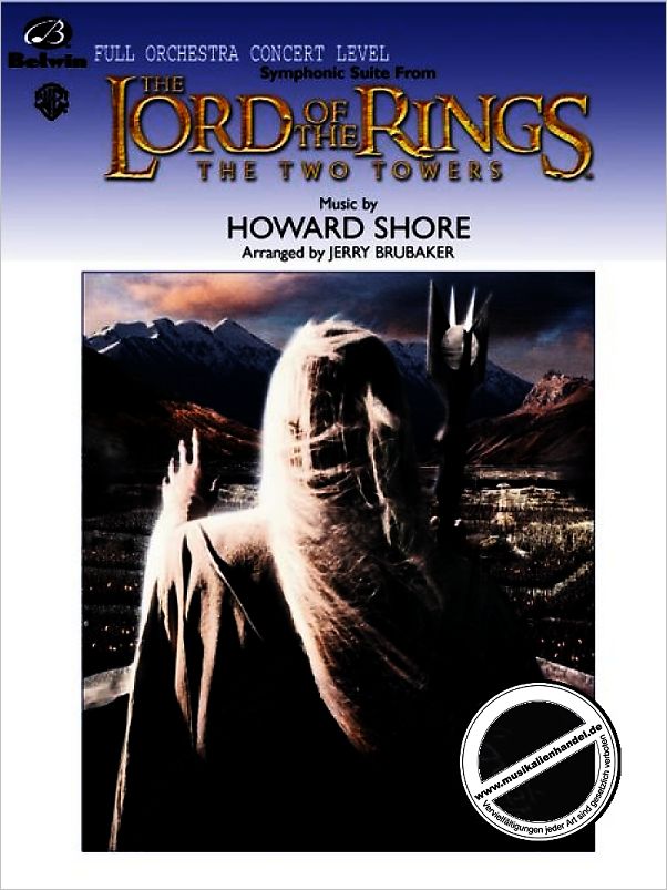 Titelbild für FOM 03007 - LORD OF THE RINGS - THE TWO TOWERS (SYMPHONIC SUITE)