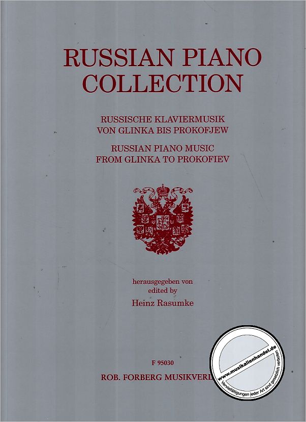 Titelbild für FORBERG 95030 - RUSSIAN PIANO COLLECTION