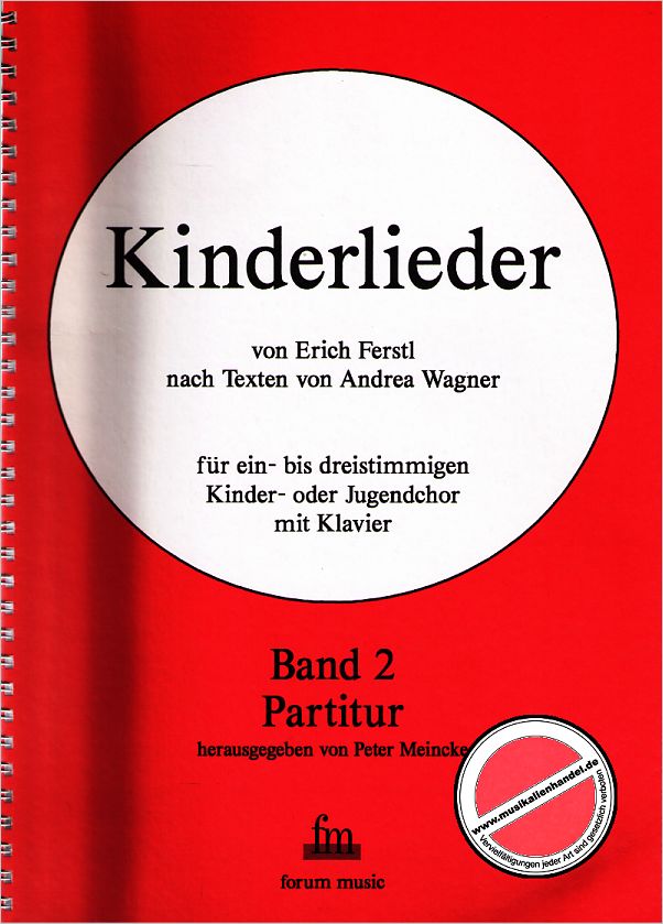 Titelbild für FORUM 045-KA - KINDERLIEDER 2