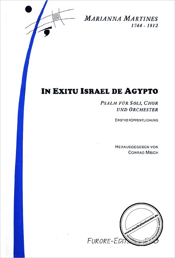 Titelbild für FUE 528 - IN EXITU ISRAEL DE AGYPTO